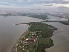Philippine Tanker Sinks Off Manila, Triggering Major Oil Spill Manila Bay aerial