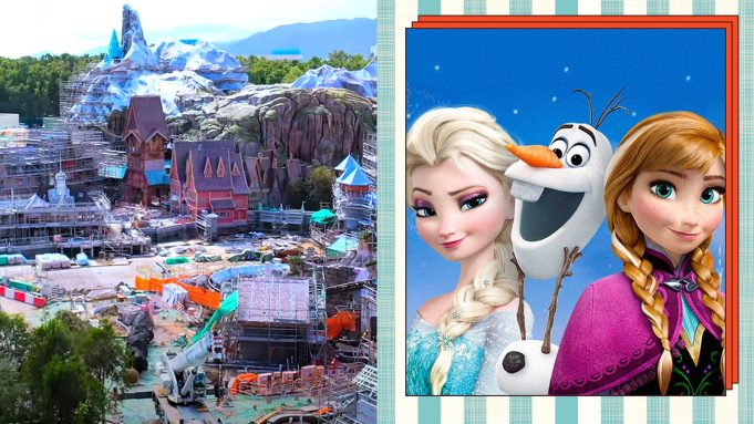 Hong Kong Disneyland Bets Big on Frozen and Pixar to Attract Summer Crowds New World of Frozen Attraction at Hong Kong Disneyland