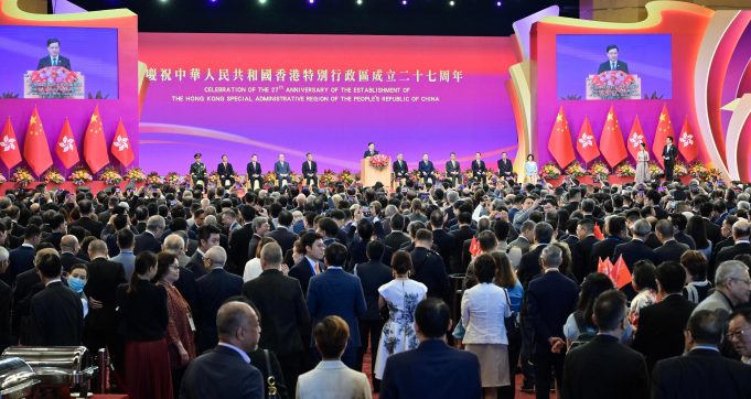 CE Speech at reception in celebration of 27th anniversary of establishment of HKSAR The Chief Executive, Mr John Lee v2