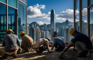 Hong Kong Labor Dept. Urges Employers to Prioritize Worker Safety Amid Heat Wave a-striking-photo-of-construction-workers-03