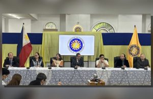 Comelec execs unfazed by quit calls over bribery claims comelec-execs-presscon17-july-2024pna-photo-by-fgp