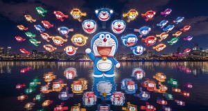 Doraemon to Light Up Hong Kong’s Victoria Harbour Once Again oraemon to Light Up Hong Kong's Victoria Harbour 002