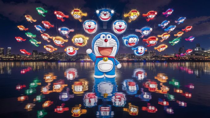 Doraemon to Light Up Hong Kong’s Victoria Harbour Once Again oraemon to Light Up Hong Kong's Victoria Harbour 002