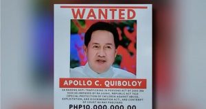 PHP 10Million Bounty Offer for Fugitive Religious Leader Quiboloy quiboloy-wanted-poster-10-mpna-photo-by-lloyd-caliwan