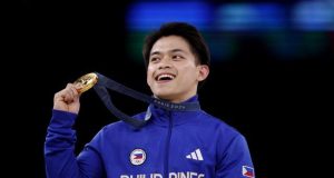 Carlos Yulo Makes History with Second Olympic Gold in Paris Carlos Yulo gold vault