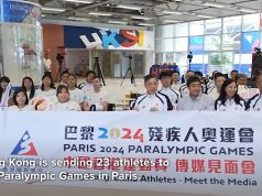 Hong Kong Athletes Set Ambitious Goals for Paralympic Games in Paris HK Paralympics delegation