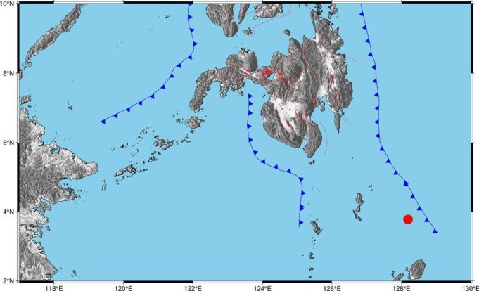 Magnitude 5 Earthquake Hits Davao Occidental in the Philippines Magnitude 5 Earthquake Hits Davao Occidental