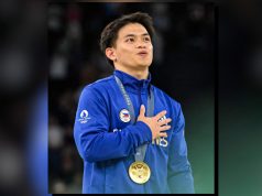 Carlos Yulo’s Olympic Triumph to Be Celebrated with PHP20 Million Reward Paris Olympics double gold medalist Carlos Yulo_upscayl_2x_ultramix_balanced