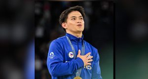 Carlos Yulo’s Olympic Triumph to Be Celebrated with PHP20 Million Reward Paris Olympics double gold medalist Carlos Yulo_upscayl_2x_ultramix_balanced