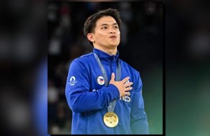 Carlos Yulo’s Olympic Triumph to Be Celebrated with PHP20 Million Reward Paris Olympics double gold medalist Carlos Yulo_upscayl_2x_ultramix_balanced