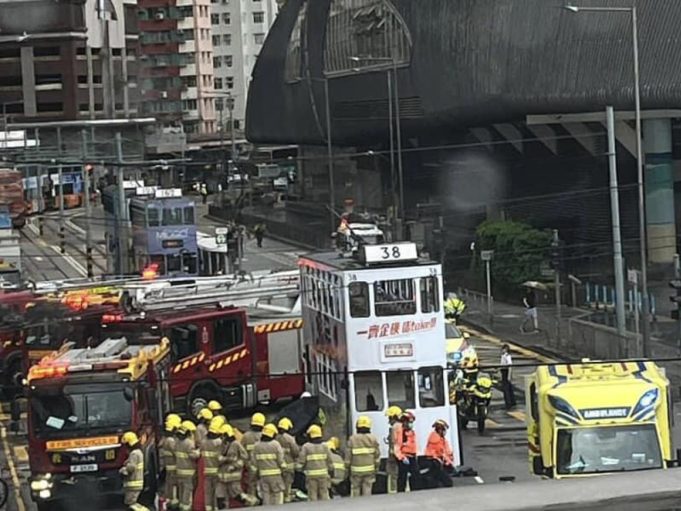 Tram Driver Arrested For Reckless Driving After Fatal Crash in Kennedy Town Police arrest tram driver