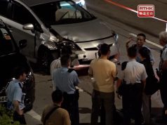 Hong Kong Police Chase Ends In Crash, Leaving Two Injured Police officer injured in Ho Man Tin road operation
