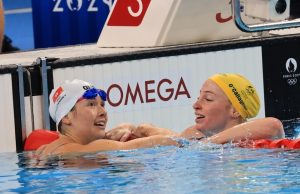 Hong Kong’s Haughey Shines Again with Bronze in Paris Olympics 100m Freestyle Siobhan Haughey v2
