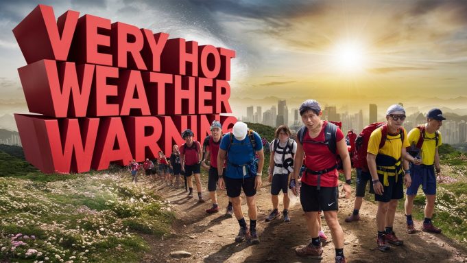 Centre for Health Protection reminds public on precautions against heat stroke Very Hot Weather Warning Today v12