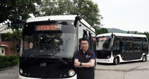 Driverless Shuttle Buses Set to Launch Trial in Yuen Long’s Fairview Park autonomous shuttle light buses