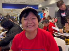 OFWs Fleeing Lebanon Conflict Arrive Home with Government Support Francisca Castillo, a household service worker in Lebanon for 40 years (Photo: DMW Facebook page)