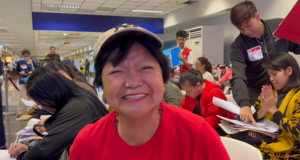 OFWs Fleeing Lebanon Conflict Arrive Home with Government Support Francisca Castillo, a household service worker in Lebanon for 40 years (Photo: DMW Facebook page)