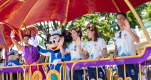 Disneyland Celebrates Hong Kong Olympians’ Homecoming Disneyland held a homecoming ceremony for Hong Kong's Olympians