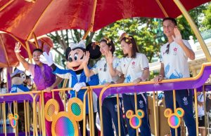 Disneyland Celebrates Hong Kong Olympians’ Homecoming Disneyland held a homecoming ceremony for Hong Kong's Olympians