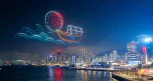 Drones to Light Up Hong Kong’s Sky for Mid-Autumn Festival Drone show in Wan Chai v2