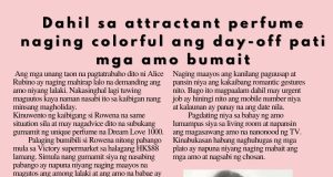 Dahil sa attractant perfume naging colorful ang day-off pati mga amo bumait HK Pinoy Tv News 11th - 17th Sep 24 FB Post and Pin up