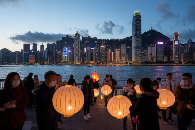 Business Decline During Hong Kong’s Mid-Autumn Festival Amid Travel Surge Hong Kong Mid-Autumn Festival with Victoria Harbor