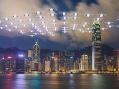 Hong Kong to Dazzle with Record-Breaking Drone Display for National Day Hong Kong Panda-theme drones light show at Victoria Harbor at night
