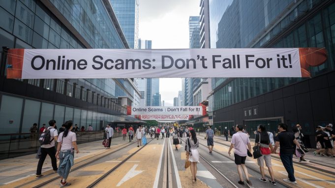 Hong Kong Residents Plagued by Scam Epidemic, Survey Reveals Online scam in Hong Kong