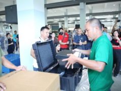 24K Automated Poll Counting Machines Arrives in the Philippines Photo courtesy of Comelec Facebook