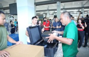 24K Automated Poll Counting Machines Arrives in the Philippines Photo courtesy of Comelec Facebook