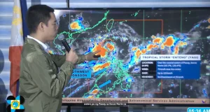 Death Toll Rises as Tropical Storm Enteng Strikes the Philippines TS Enteng to bring monsoon rains to Palawan