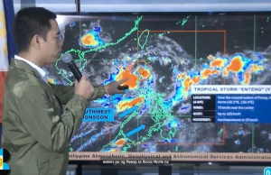 Death Toll Rises as Tropical Storm Enteng Strikes the Philippines TS Enteng to bring monsoon rains to Palawan