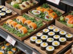 Hong Kong Considers Lifting Ban on Japanese Seafood Amid New Developments sushi_in_plastic_boxes_on_supermarket_shelf_gyze0orsvw6xqwroxdvk_1