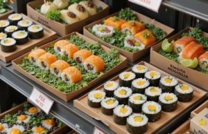 Hong Kong Considers Lifting Ban on Japanese Seafood Amid New Developments sushi_in_plastic_boxes_on_supermarket_shelf_gyze0orsvw6xqwroxdvk_1