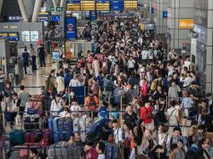Hong Kong Gears Up for Golden Week Visitor Influx tourist from China at the Hong Kong airport during Golden Week holiday v2