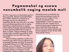 Pagmamahal ng asawa nanumbalik naging maalab ulit HK Pinoy Tv News 9th - 15th Oct 24 FB Post and Pin up
