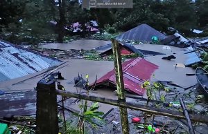 Bicol Region Submerged As Tropical Storm Kristine Unleashes Unprecedented Rainfall Sta. Cruz, Libon, Albay.flood