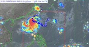 Super Typhoon Julian Slams Northern Luzon, Threatens Dangerous Storm Surge Super Typhoon Julian via PAGASA