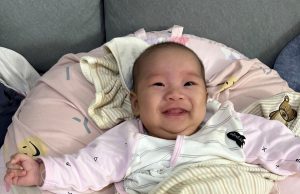 3-Month-Old baby in Critical Condition Awaits Heart Transplant Three-month-old Whitney
