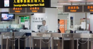 Hong Kong Newborns To Get One-Off Mainland Travel Permits immigration-departure-hall-hong-kong-EG7MBJ