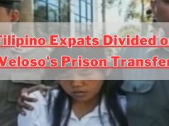 Filipino Expats Divided on Veloso’s Prison Transfer Filipino Expats Divided on Veloso's Prison Transfer