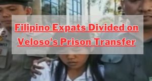 Filipino Expats Divided on Veloso’s Prison Transfer Filipino Expats Divided on Veloso's Prison Transfer
