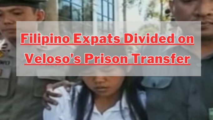Filipino Expats Divided on Veloso’s Prison Transfer Filipino Expats Divided on Veloso's Prison Transfer