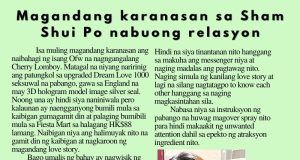 Magandang karanasan sa Sham Shui Po nabuong relasyon HK Pinoy Tv News 20th Nov - 3rd Dec 24 FB Post and Pin up