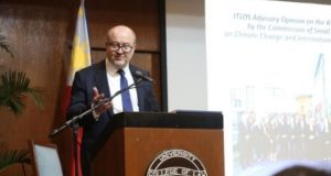 Sea Level Threat: Countries Must Work Together on Climate Change itlos-president-heidar