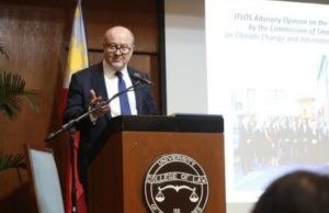 Sea Level Threat: Countries Must Work Together on Climate Change itlos-president-heidar