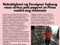 Nakabighani ng foreigner habang nasa airbus pati paguwi sa Pinas naakit ang chatmate HK Pinoy Tv News 18th - 31st Dec 24 FB Post and Pin up