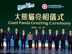 Pandas An An and Ke Ke retains original name, crowds flock to TST for 2,500 panda sculptures exhibition John Lee says Hong Kong is home to the largest number of giant pandas outside the mainland, with a total of six