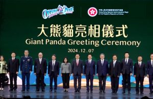 Pandas An An and Ke Ke retains original name, crowds flock to TST for 2,500 panda sculptures exhibition John Lee says Hong Kong is home to the largest number of giant pandas outside the mainland, with a total of six