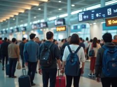 Holiday Travel Surges as Hong Kong International Airport Marks Return to Pre-Pandemic Crowds hong_kong_airport_checkin_counter_holiday_travelers_crowd_eulfmi4gxeqai010swtu_3